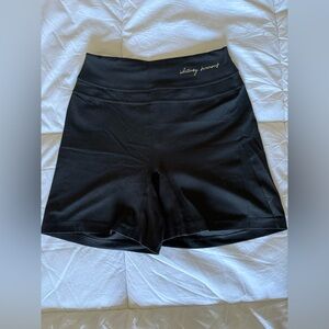 Black Whitney Simmons Gymshark Women’s Shorts